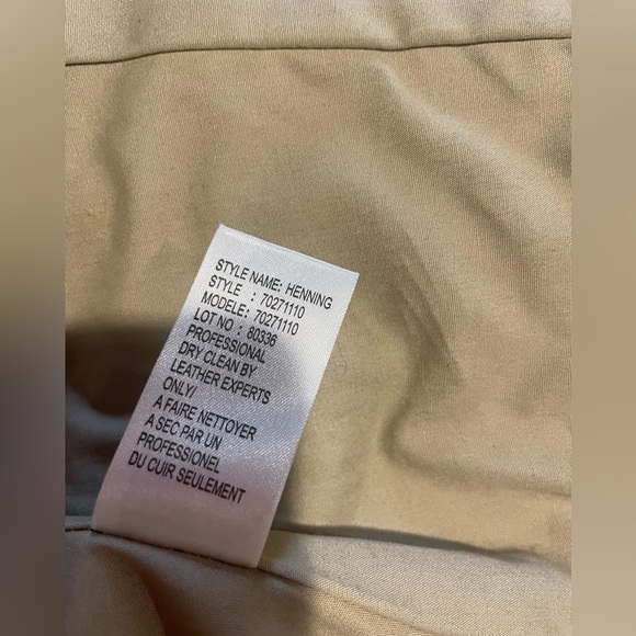 Theory tan suede jacket size 8 - Picture 10 of 11